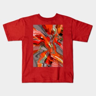 Digital abstract art 1.4 Kids T-Shirt